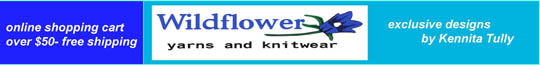 Wildflower yarns and knitwear