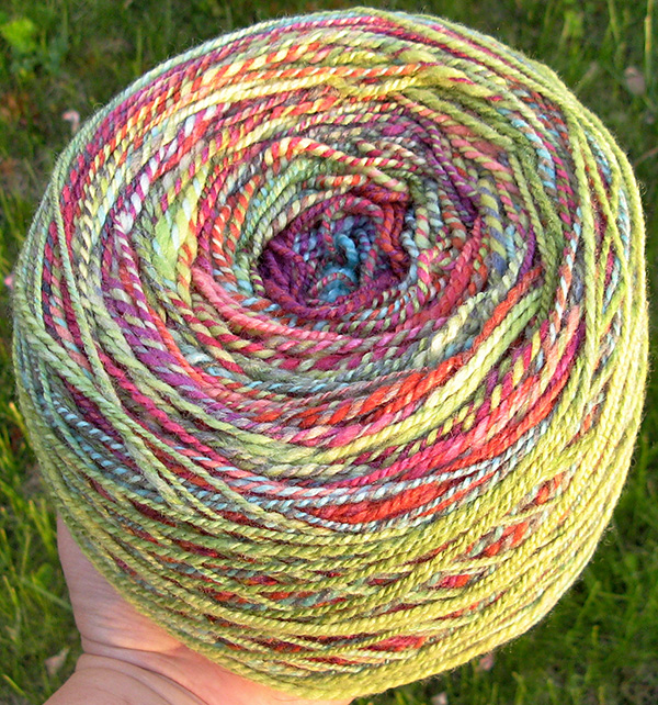 fractal spun yarn from knitty.com