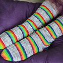 Farrago striped sock