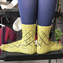 Magelind lace sock