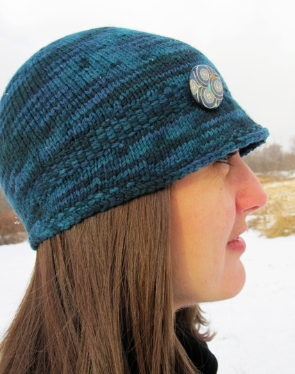 Quest hats (2 versions): Knitty Winter 2011