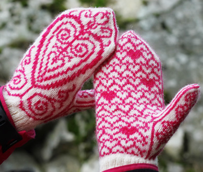 Freja mittens : Knitty Winter bis 2011