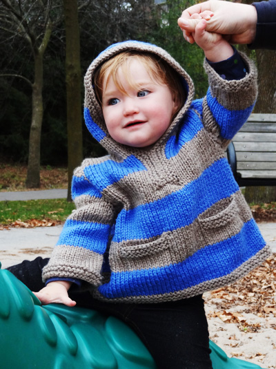 Knit Hoodie Yarn Free Knitting Patterns Crochet Patterns Yarnspiratio...