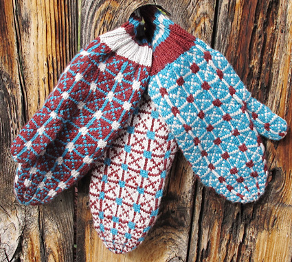 Made in USA mittens (Ethnic Knitting Adventures): Knitty Winter bis 2011